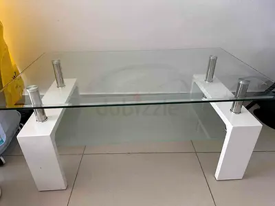 Modern Glass Coffee Table with Sleek Design
