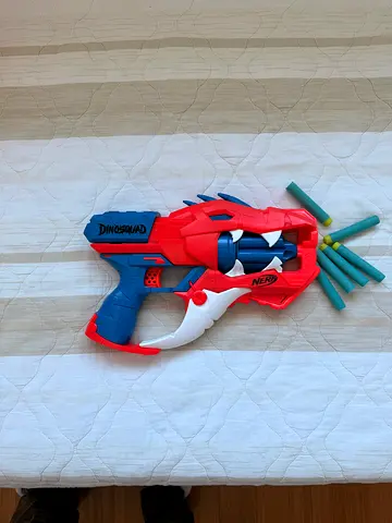 Nerf Blaster with Elite Darts