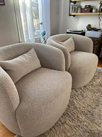 Cozy and Stylish Pair of Accent Chairs