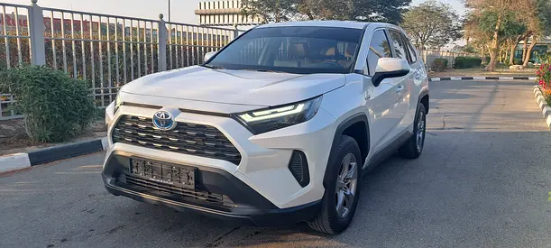 RAV4 2024 HYBRID GCC FREE SERVICE 80000 KM + 4 YEAR WARRANTY AL FUTTAIM 14-NOV-28 ORGINAL PAINT 100%