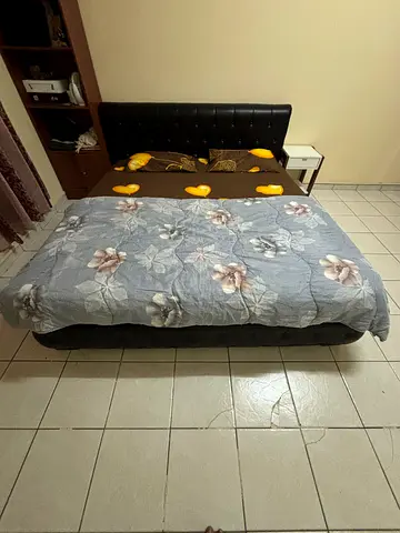 Bed Frame with bed for sale