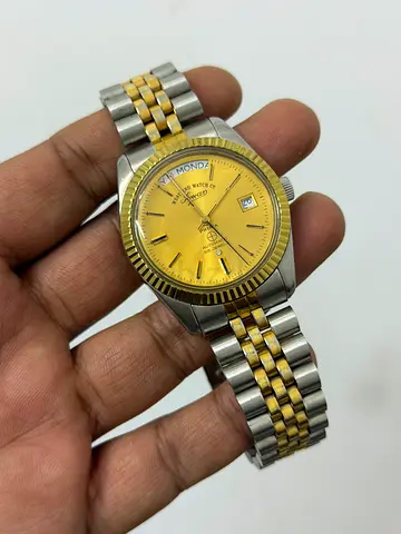 West End Co Watch Swiss Made Automatic Mens Vintage Watch