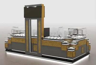 Luxury jewellery kiosk