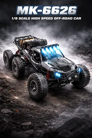 MK-6626 1:6 scale high-speed alloy rock-climbing RC ca