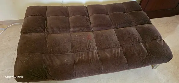 Comfortable Brown Futon Sofa Bed