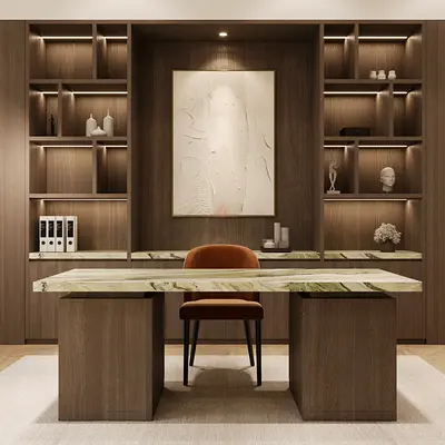 Verde Shangrila Green Desk