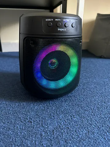 Impex TS 1106 Portable Bluetooth Speaker with Colorful Lights