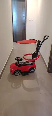Red Toy Car for Little Adventurers