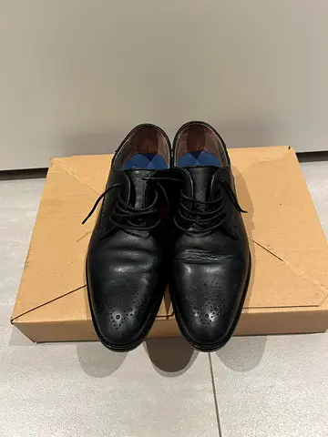 Mens Formal Black Leather Shoes