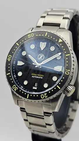 Zelos Titanium Mako V3 300m Automatic Graphite Meteorite