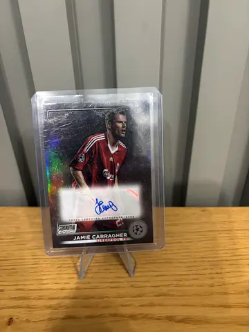 Football. Carragher auto