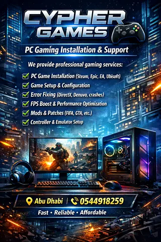 Professional PC Gaming Installation  Support