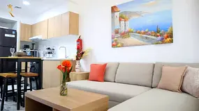 Zenden | Modern Cozy Retreat in Masdar City | 20% Off