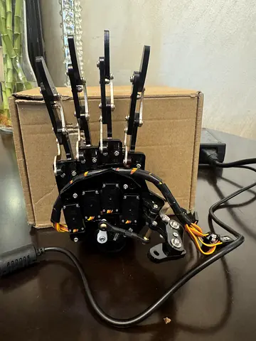Robotic hand ready made project