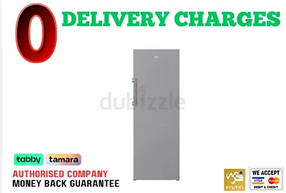 Freezer Upright Beko 290L / Brand New/ 1 Year Warranty
