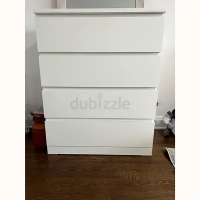 Modern White Chest of Drawers