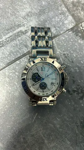 Elegant Mens Sport Watch in Silver