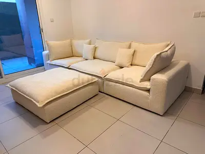 Marina Home Cozy halfWhite Sectional Sofa