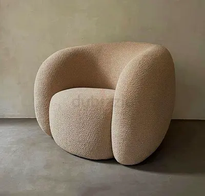 Cozy Curved Accent Chair