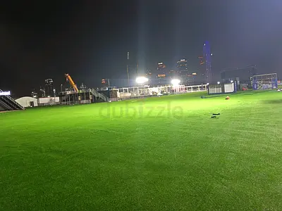 Spacious Artificial Grass Field for Sports Activities