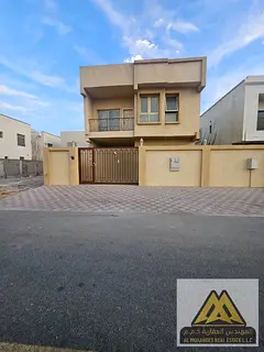 A spacious and luxurious villa is available for rent in the Al Zahiyah area, featuring five maste