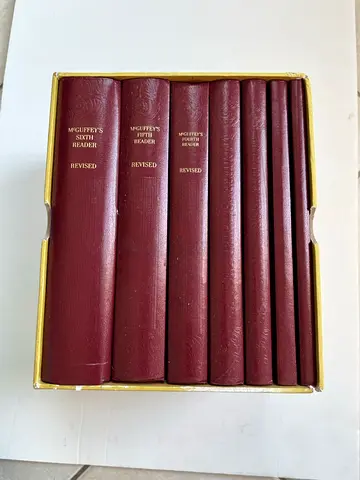 McGuffeys Electric Readers with box Revised Editions 6 books