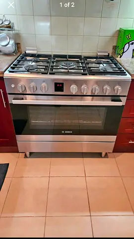 Bosch 90 cm Gass cooking range 5 burnr Gass cooker