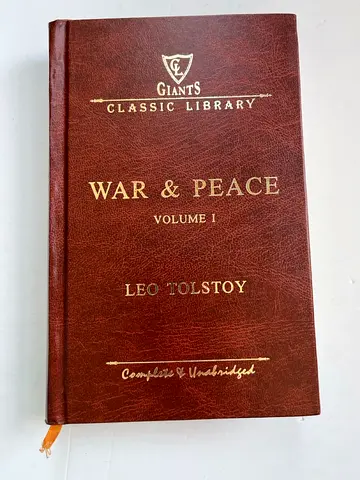 War  Peace Volume I by Leo Tolstoy
