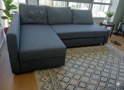 Cozy Grey Corner Sofa for Sale