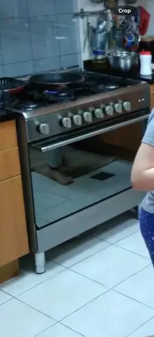 Stainless Steel Gas Range for Cooking Bompany made in Italy