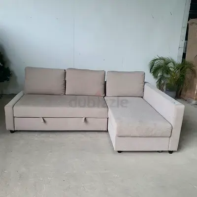 Comfortable Sectional Sofa-bed with Extended Pull-out Feature