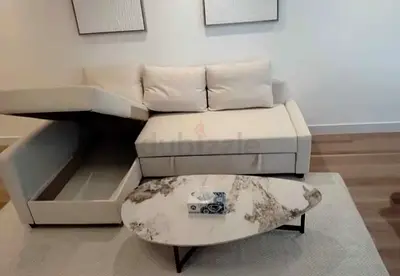 Elegant Modern Sofa with Storage