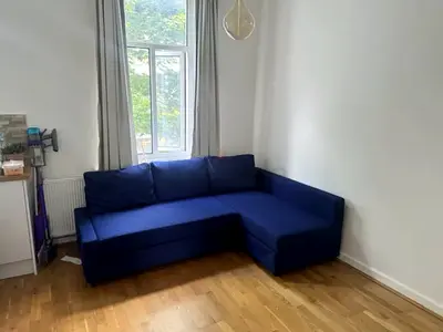 Comfortable Blue Sectional Sofa bed for Sale