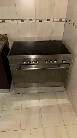 Used Electric Stove with Induction Cooktop
