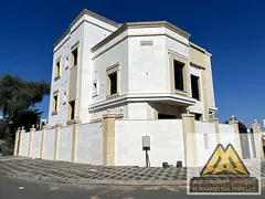Villa for rent in Ajman, Al Zahiyah area. Corner location on two streets.