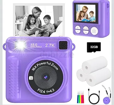 Kids Digital Camera with Powerful Zoom