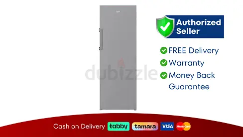 Beko 290L Upright Freezer - Brand New | 1 Year Warranty | FREE Delivery