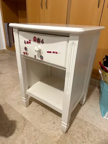 Charming White Nightstand from IKEA