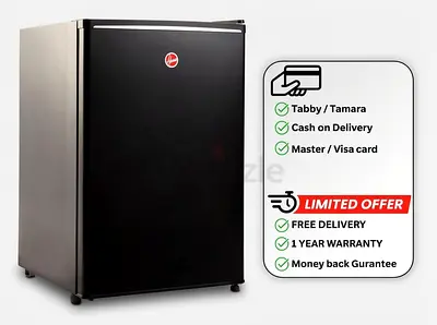 Hoover HSD-K92B Compact Refrigerator – 92L  Brand New  1-Year Warranty