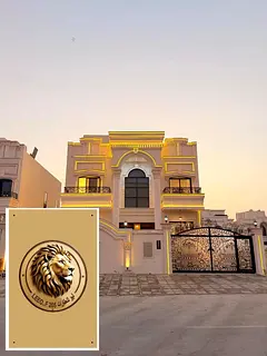 Villa for sale in Al-Haliou 1 area. A luxurious villa with a classic design. Luxury villa for sale.