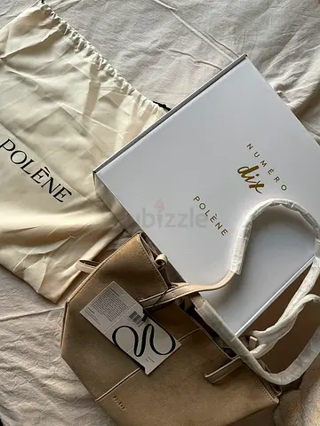 Polène Cyme Mini in Suede Leather