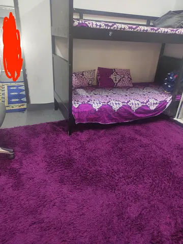 Vibrant Purple Shaggy Rug for Cozy Spaces