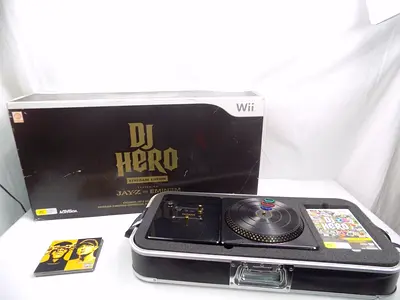 Boxed Nintendo Wii DJ Hero Renegade Edition Featuring Jay-Z and Enimem