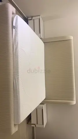 Elegant Queen Size Bed with Stylish Nightstands