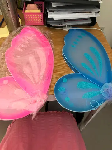 Colorful Butterfly Wings for Pretend Play