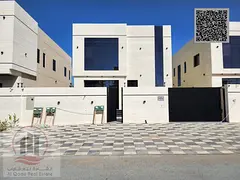 Villa for sale in Ajman, Al Zahia area, including registration. 4 master bedrooms, living room, majl