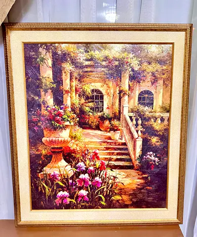 Beautiful Garden Pathway Painting