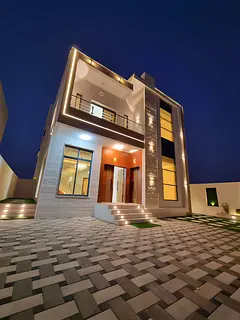 Villa for sale in Ajman at a bargain price. Excellent location. Freehold ownership for life. Open to