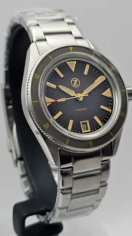 Zelos Horizons Automatic 200m Diver Vintage Grey