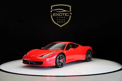 TWO TONE INTERIOR | GCC | LOW MILEAGE | 458 ITALIA